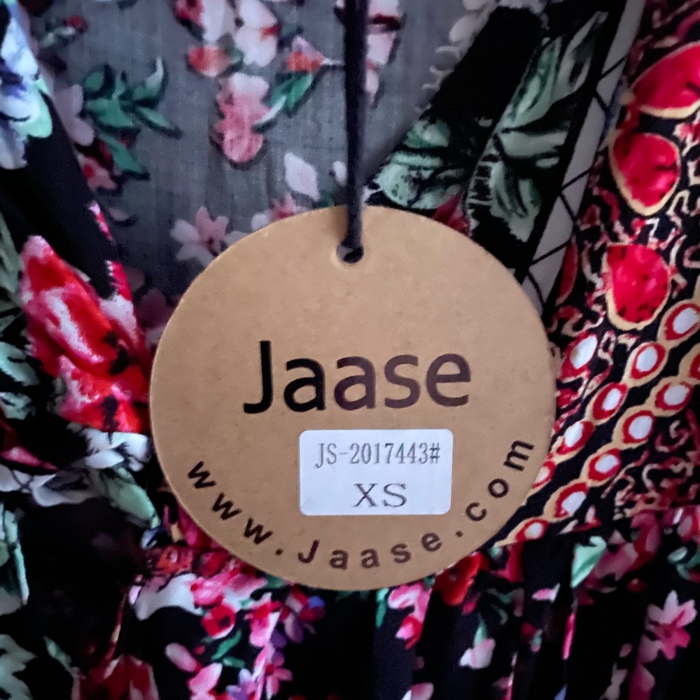 💗JAASE Nicoletta | Floral Babydoll Mini Dress NWT - Picture 4 of 7